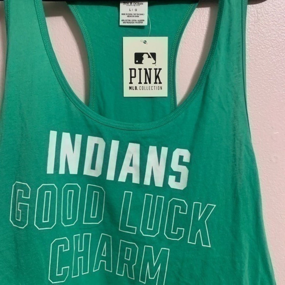 PINK | Cleveland Indians tank top